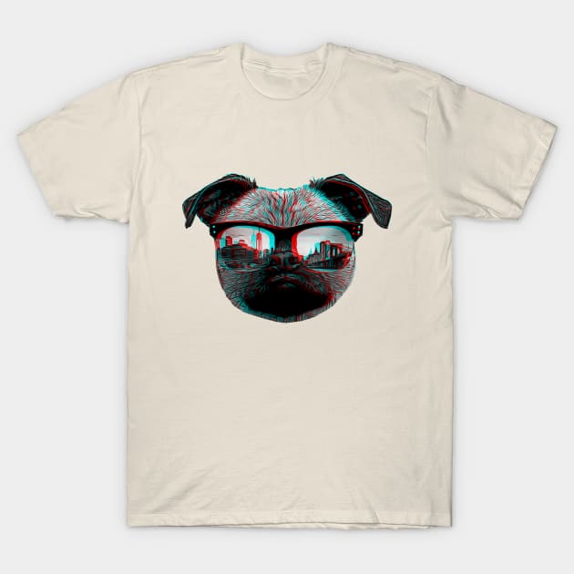 pug lover T-Shirt by diaalkilany